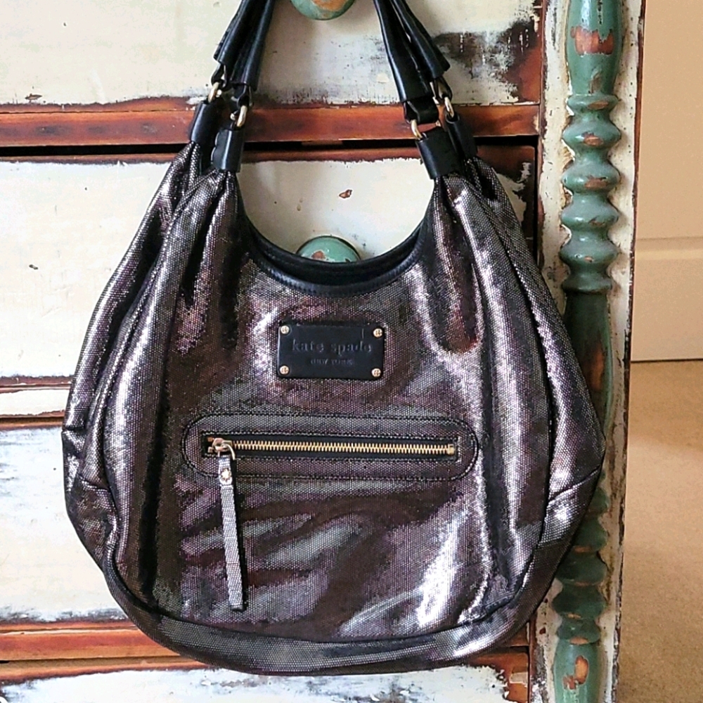 kate spade Rare Metallic Leather Shoulder Bag